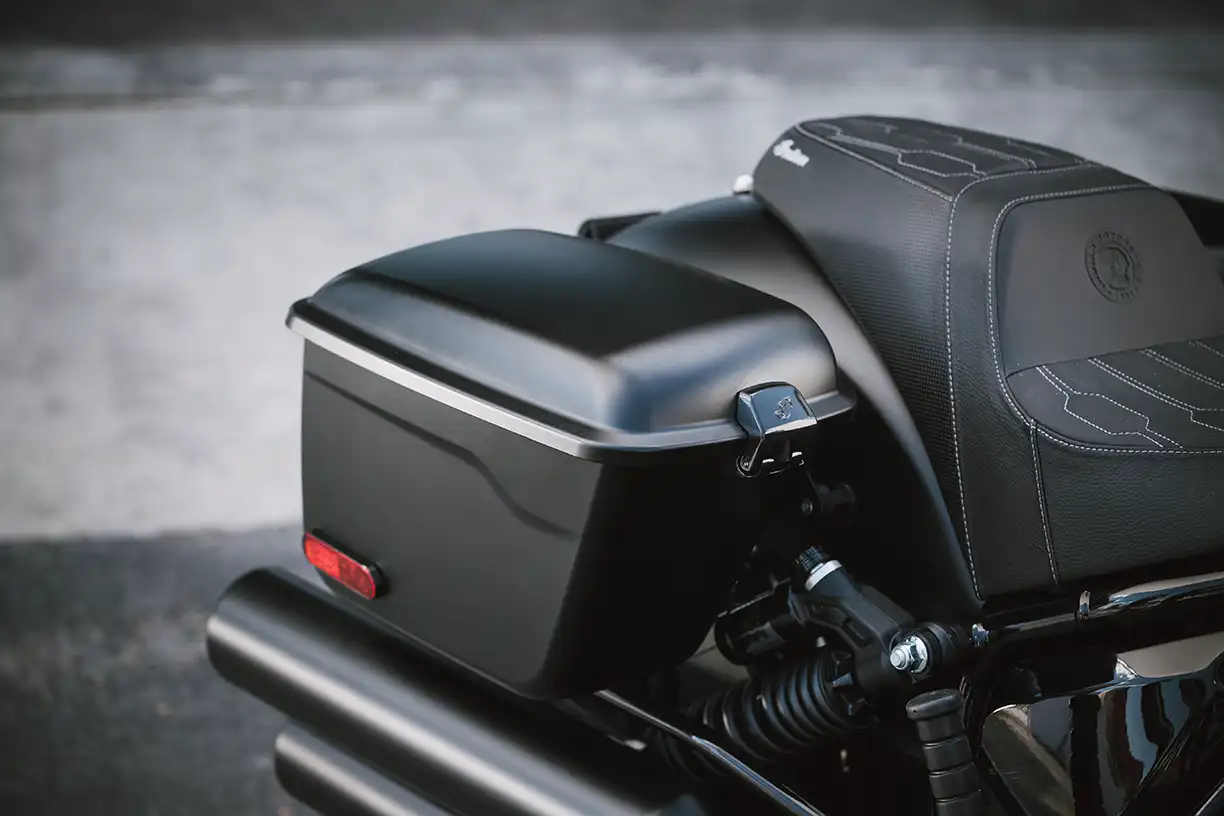 Whitestone Motorrad Solothurn Verschliessbare Hartschalen-Seitenkoffer Carousel