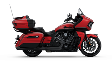 Whitestone Motorrad Solothurn Pursuit Dark Horse 112 Sunset Red Smoke with Black Smoke