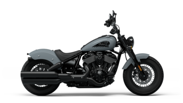 Whitestone Motorrad Solothurn Chief Bobber Dark Horse Storm Gray Smoke