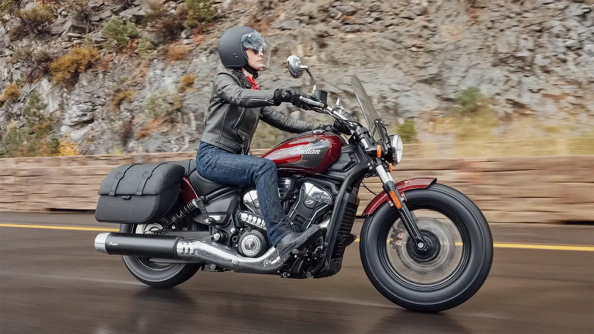 Whitestone Motorrad Solothurn Super Scout Banner