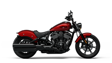 Whitestone Motorrad Solothurn Chief Dark Horse Sunset Red Metallic