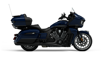 Whitestone Motorrad Solothurn Pursuit Dark Horse 112 Springfield Blue Vivid with Black Vivid Crystal