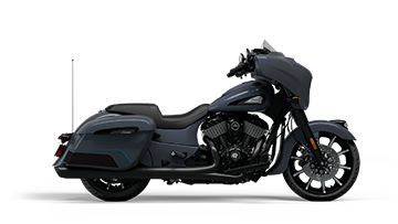 Whitestone Motorrad Solothurn Chieftain Dark Horse Stealth Gray Azure