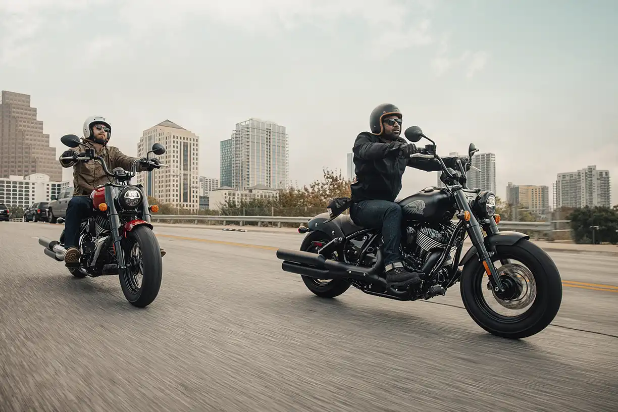 Whitestone Motorrad Solothurn Chief Bobber Dark Horse Banner